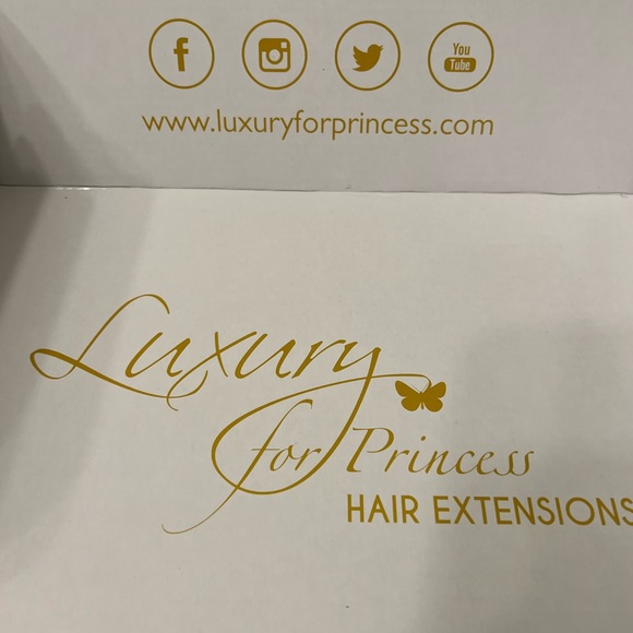 luxury for princess human hair extensions clip in - Picture 2 of 3